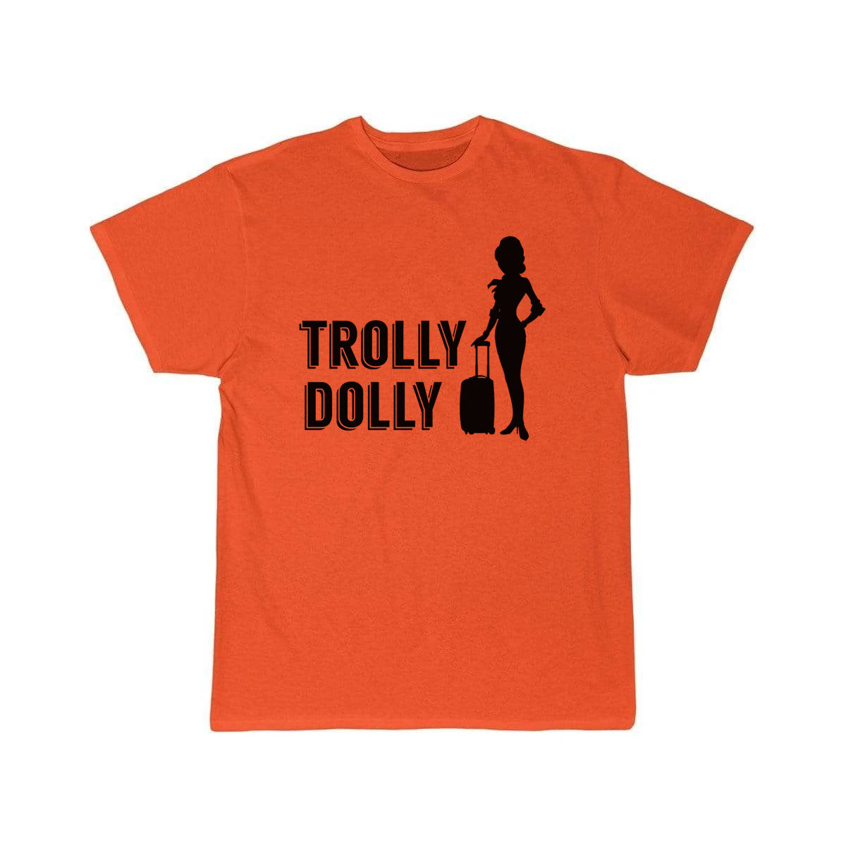 Trolly Dolly Flight Attendant Cabin Crew Job T-SHIRT THE AV8R