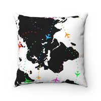 Thumbnail for TRAVEL AROUND PILLOW Printify