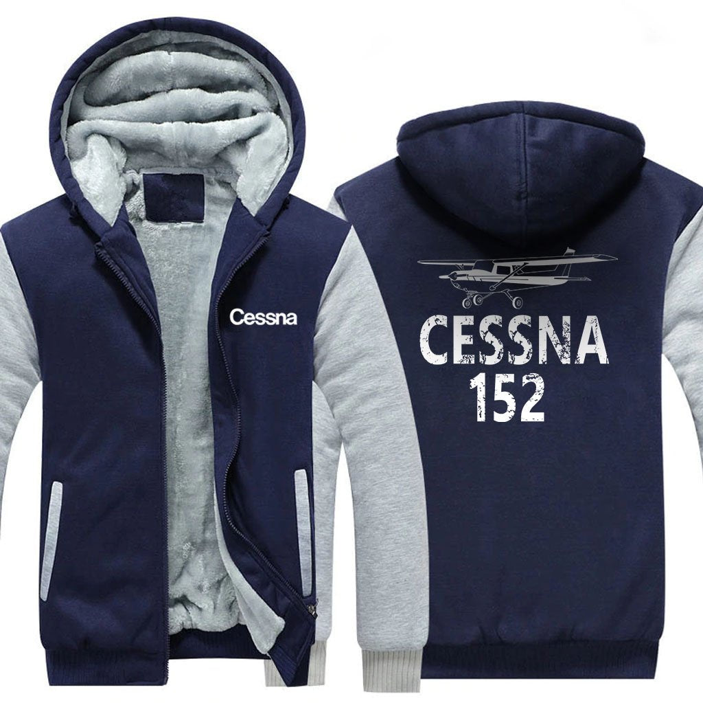 CESSNA 152 DESIGNED ZIPPER SWEATER THE AV8R