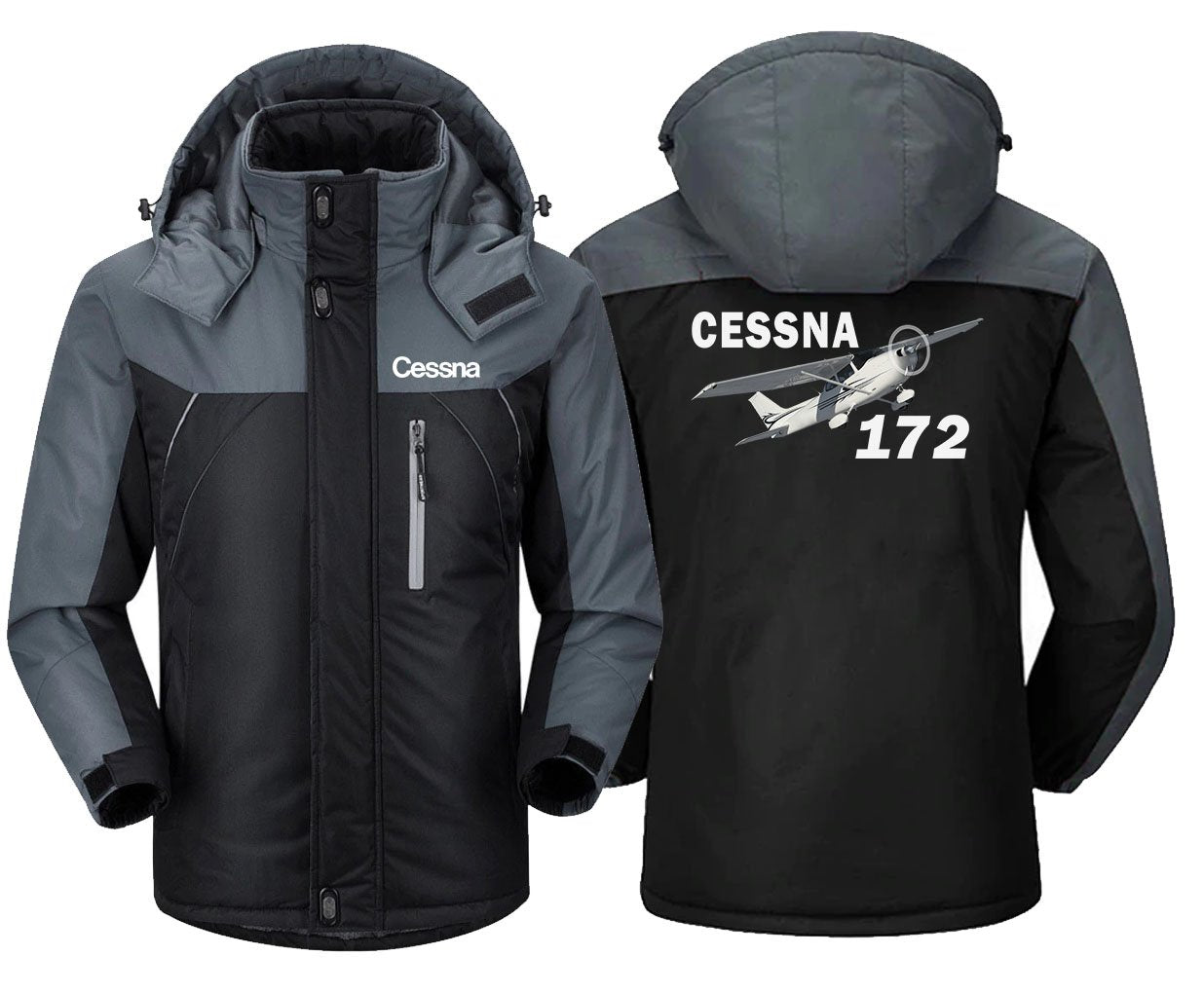 CESSNA 172 DESIGNED WINDBREAKER JACKET THE AV8R