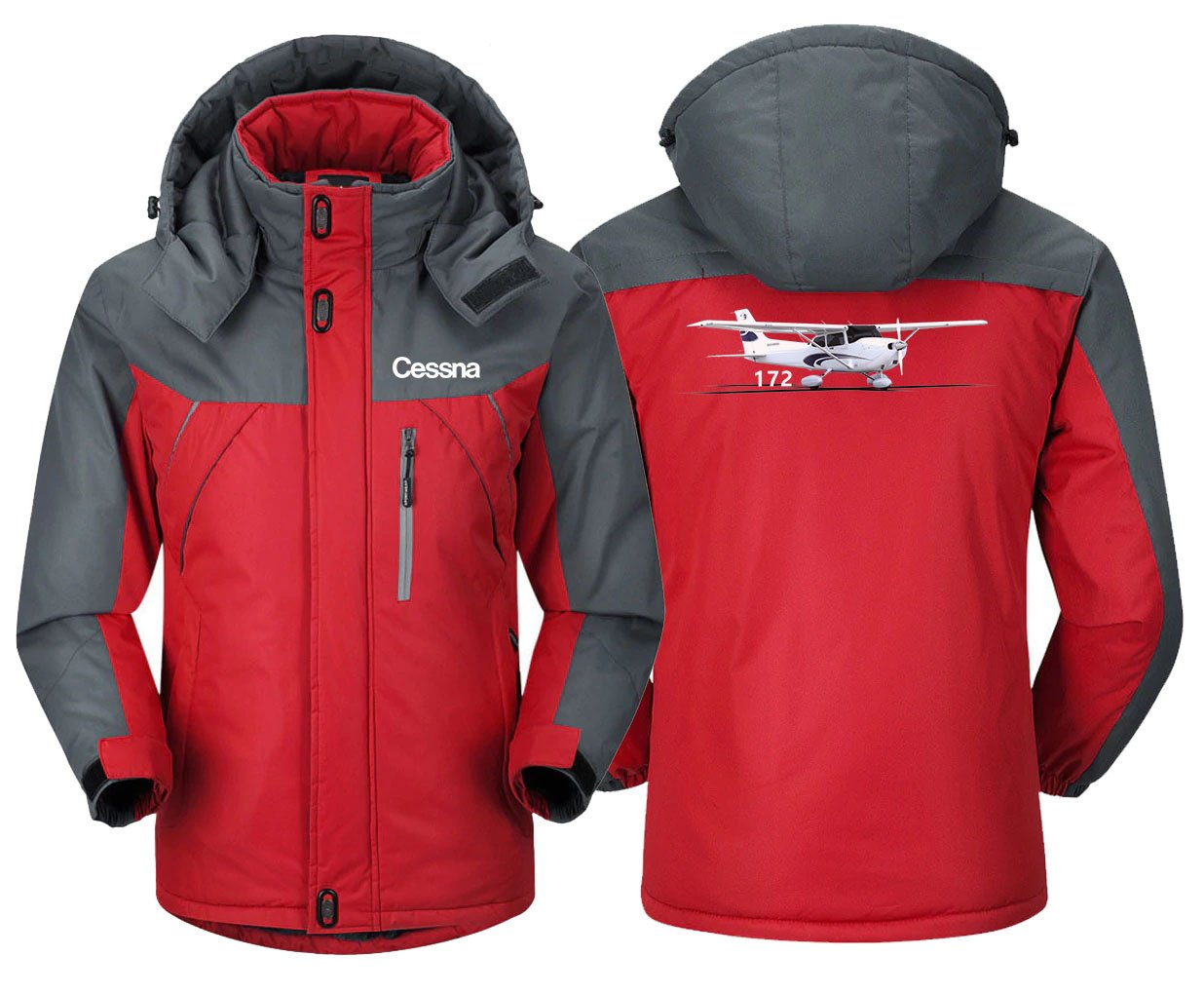 CESSNA 172 DESIGNED WINDBREAKER JACKET THE AV8R