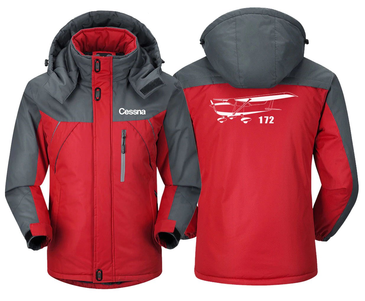 CESSNA 172 DESIGNED WINDBREAKER JACKET THE AV8R