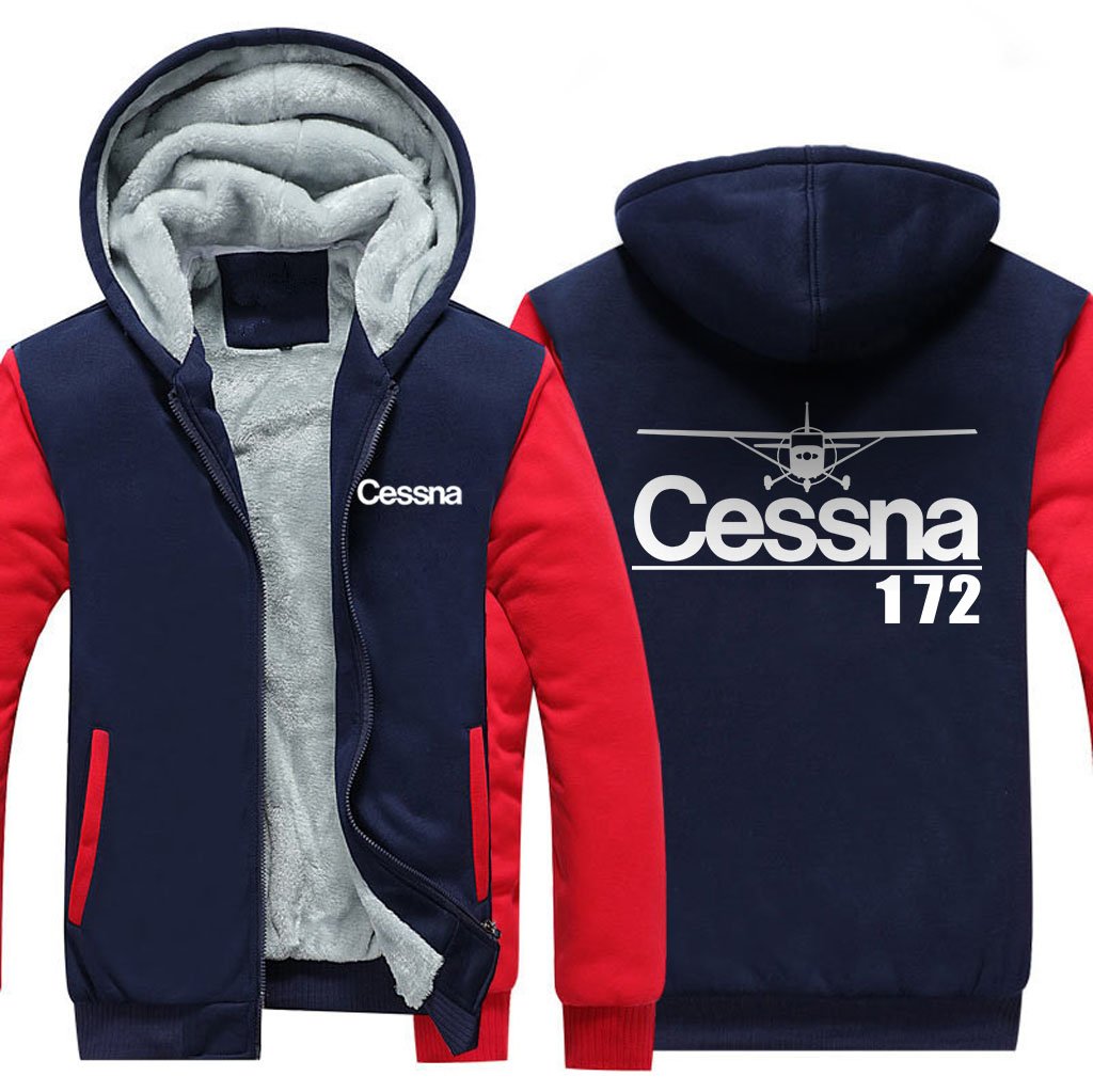 CESSNA 172 DESIGNED ZIPPER SWEATER THE AV8R