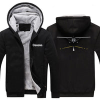 Thumbnail for CESSNA 172 DESIGNED ZIPPER SWEATER THE AV8R