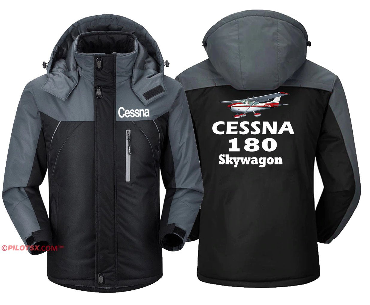 CESSNA 180 SKYWAGON WINDBREAKER JACKET THE AV8R