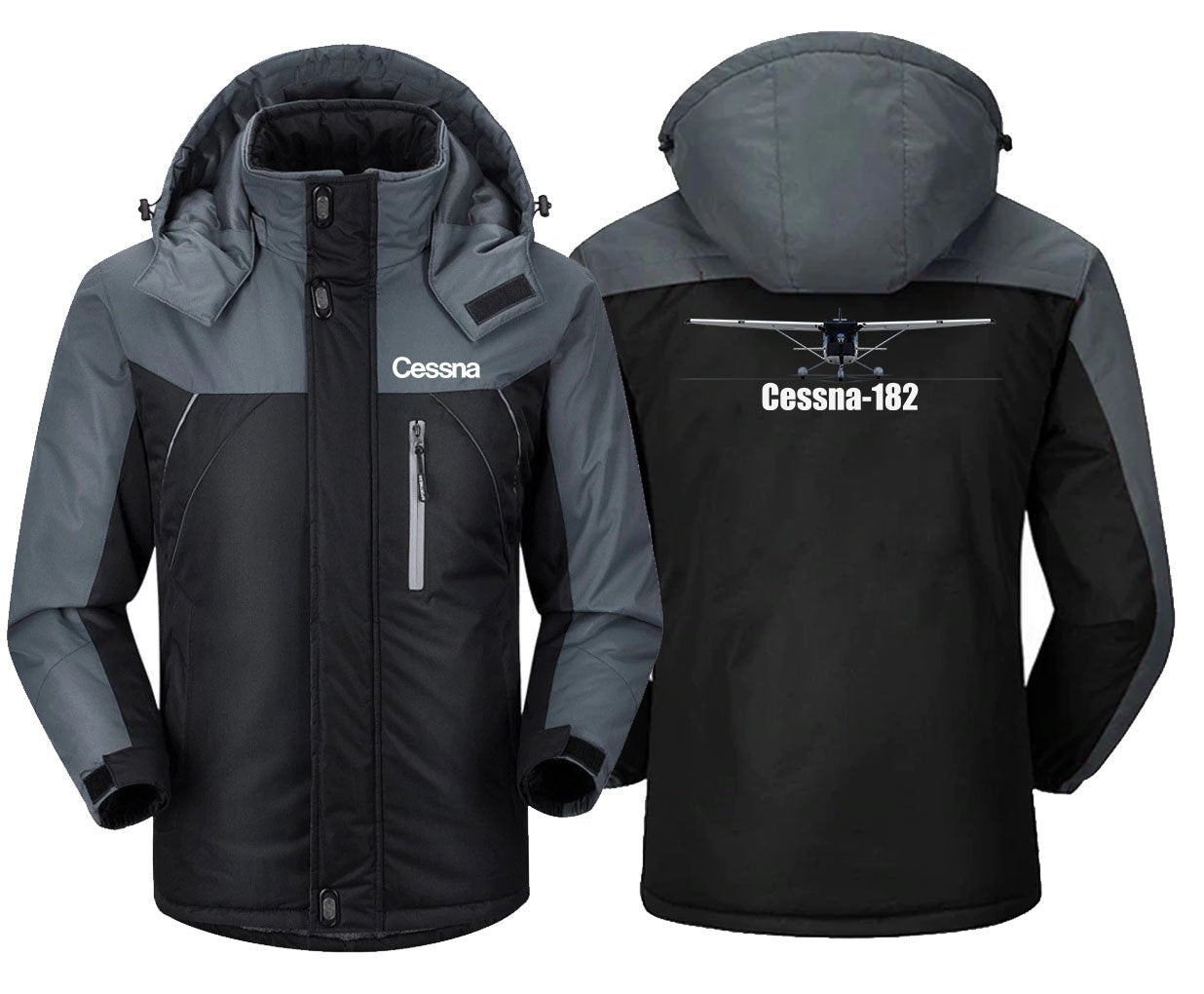 CESSNA 182 DESIGNED WINDBREAKER JACKET THE AV8R