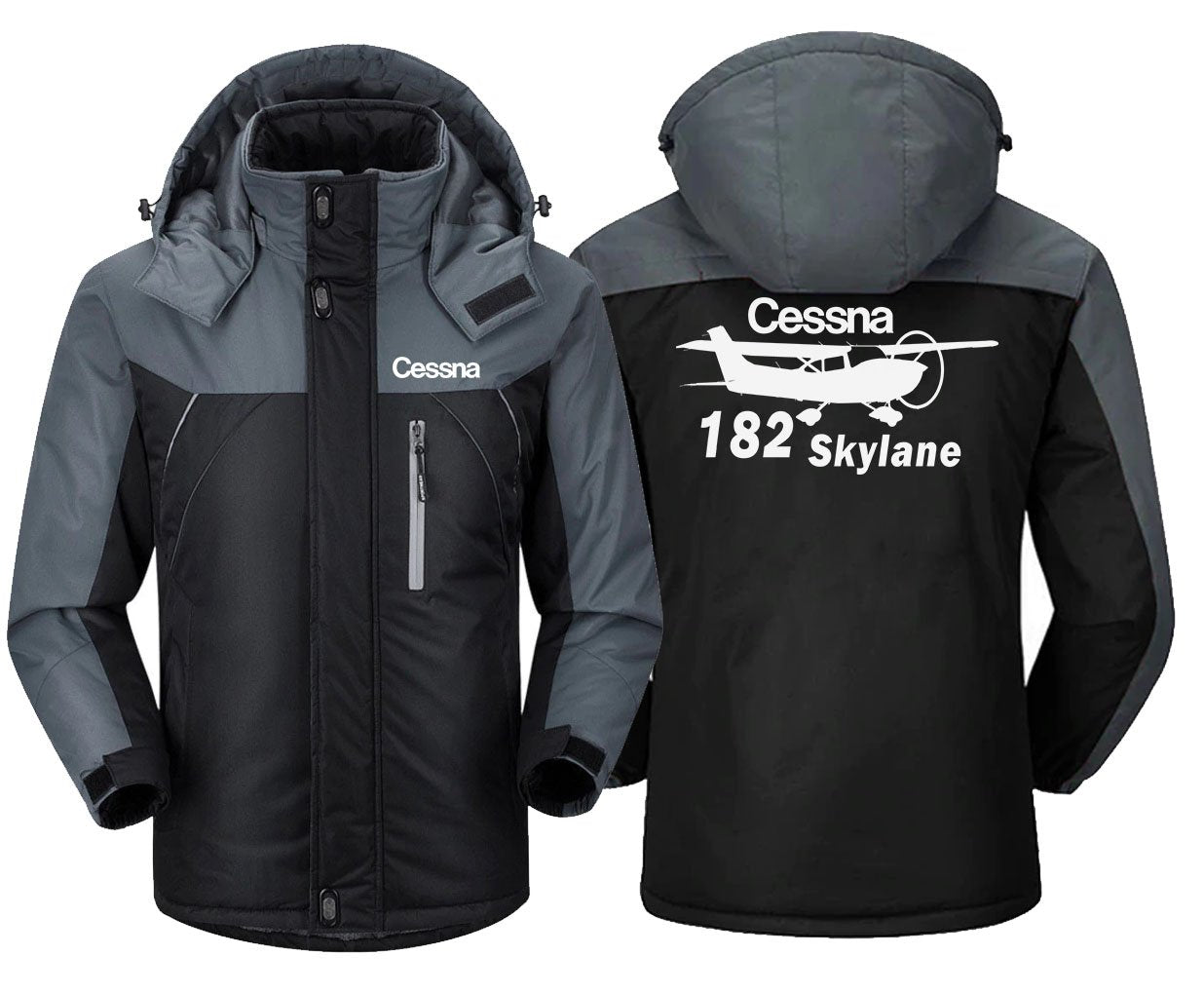 CESSNA 182 DESIGNED WINDBREAKER JACKET THE AV8R