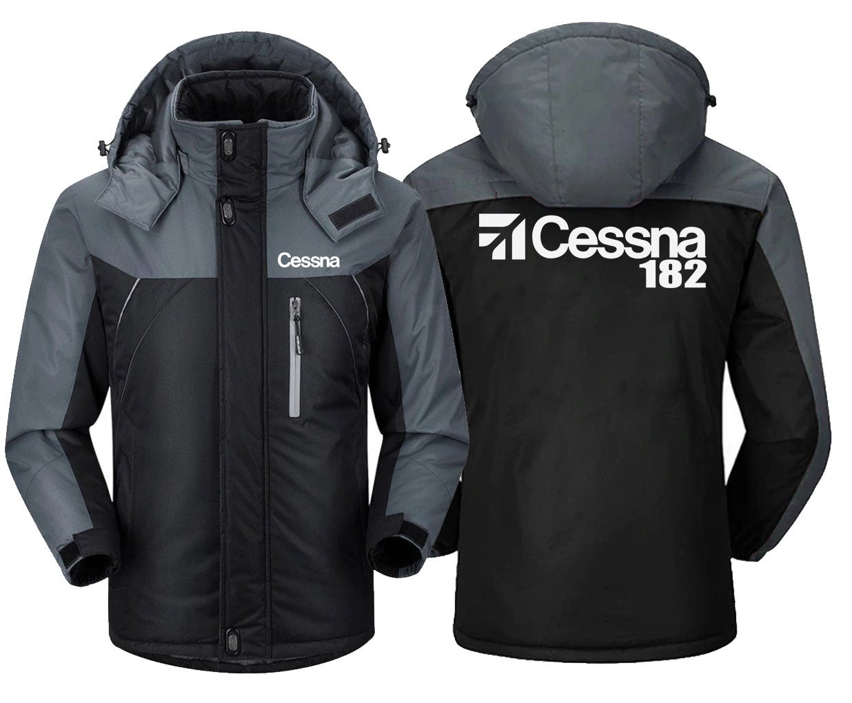 CESSNA 182 DESIGNED WINDBREAKER JACKET THE AV8R