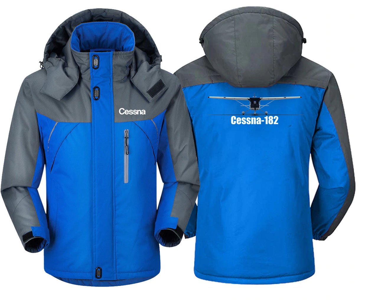 CESSNA 182 DESIGNED WINDBREAKER JACKET THE AV8R