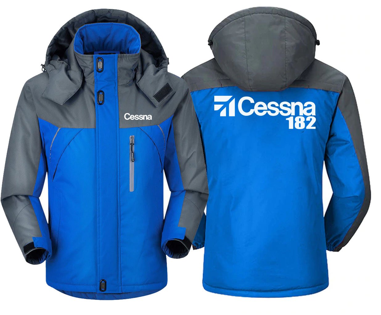 CESSNA 182 DESIGNED WINDBREAKER JACKET THE AV8R