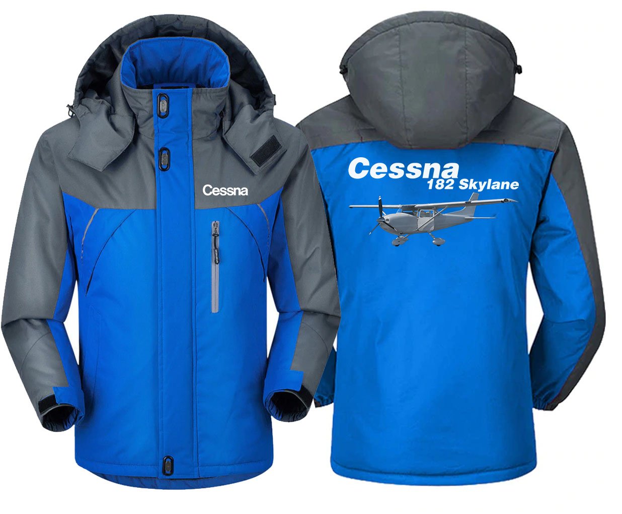 CESSNA 182 DESIGNED WINDBREAKER JACKET THE AV8R