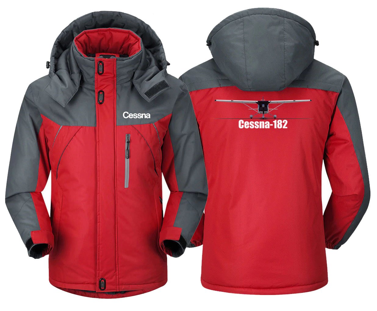 CESSNA 182 DESIGNED WINDBREAKER JACKET THE AV8R