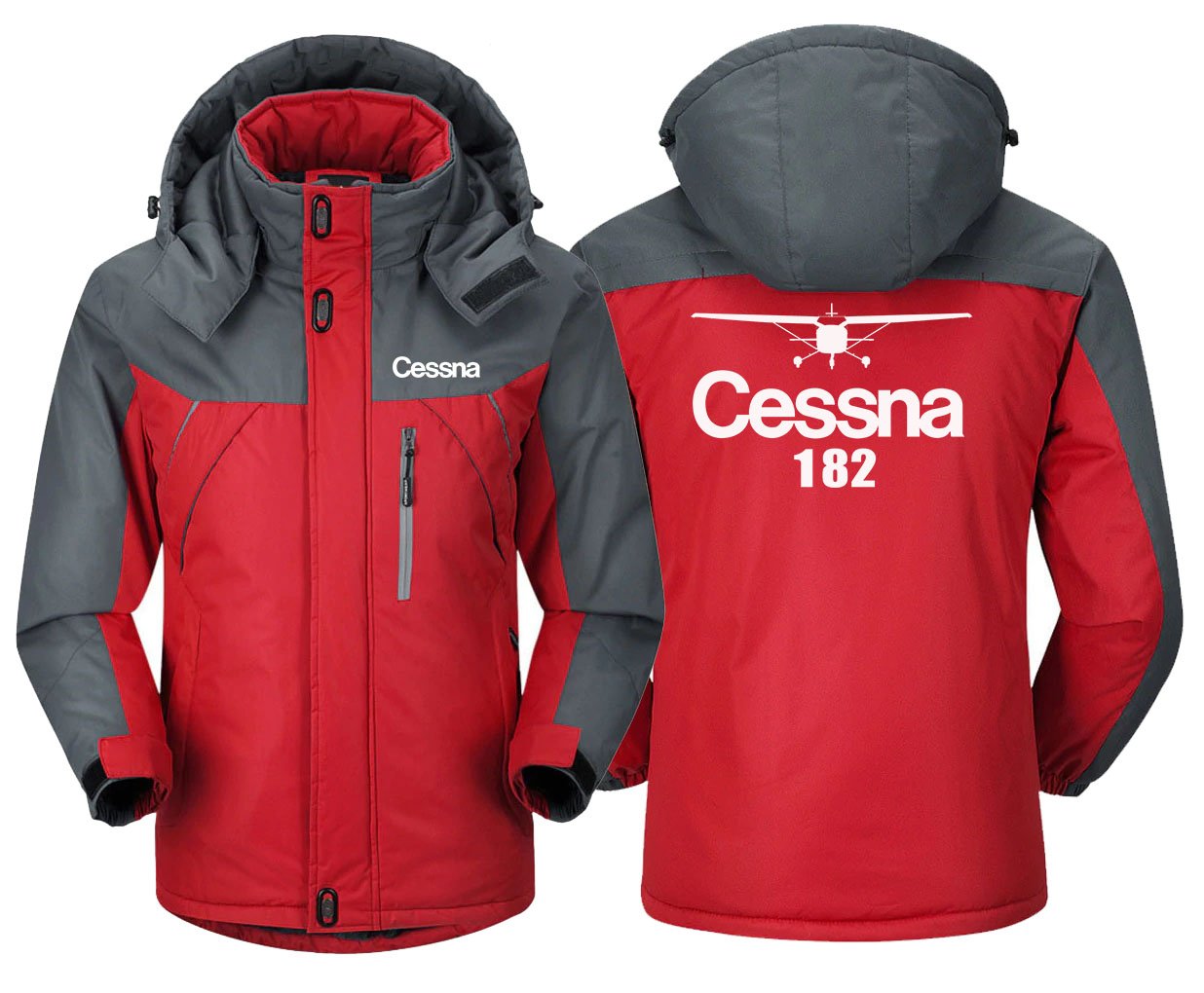 CESSNA 182 DESIGNED WINDBREAKER JACKET THE AV8R