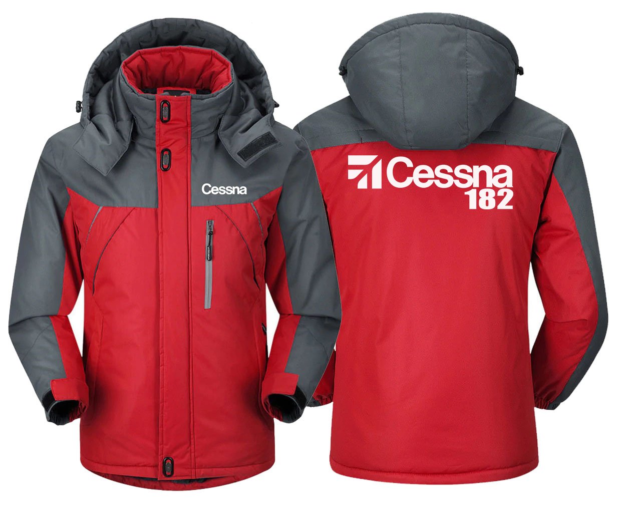 CESSNA 182 DESIGNED WINDBREAKER JACKET THE AV8R