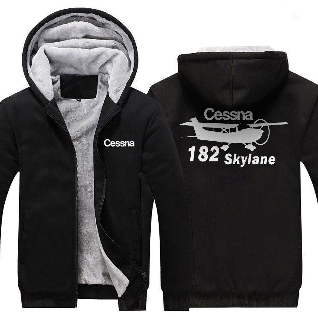 CESSNA 182 DESIGNED ZIPPER SWEATER THE AV8R