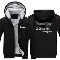 Thumbnail for CESSNA 185 DESIGNED ZIPPER SWEATER THE AV8R