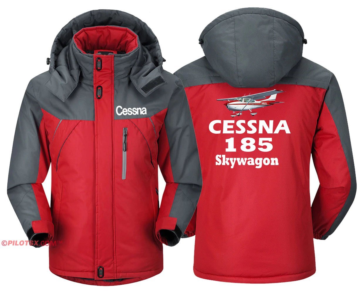 CESSNA 185 SKYWAGON WINDBREAKER JACKET THE AV8R