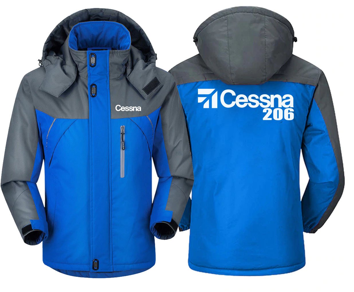 CESSNA 206 DESIGNED WINDBREAKER JACKET THE AV8R