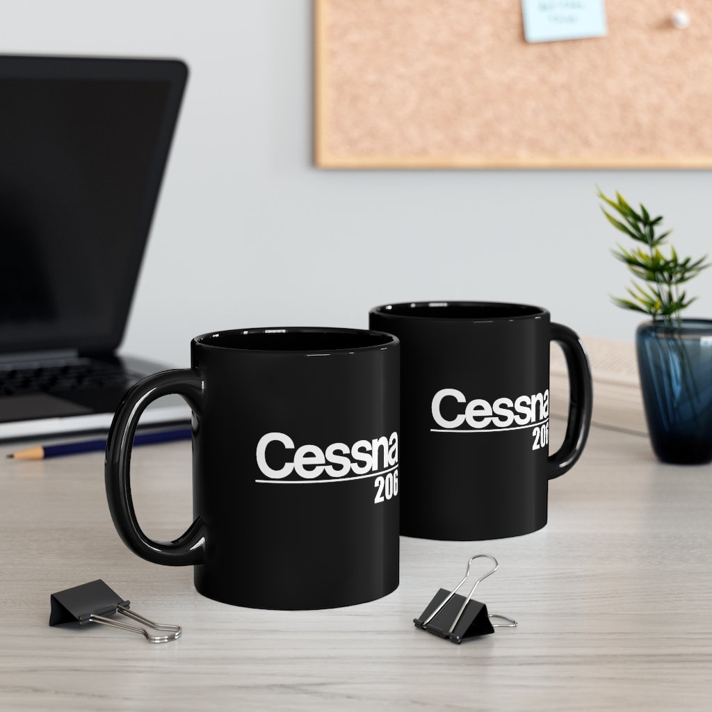 CESSNA 206  DESIGNED MUG Printify