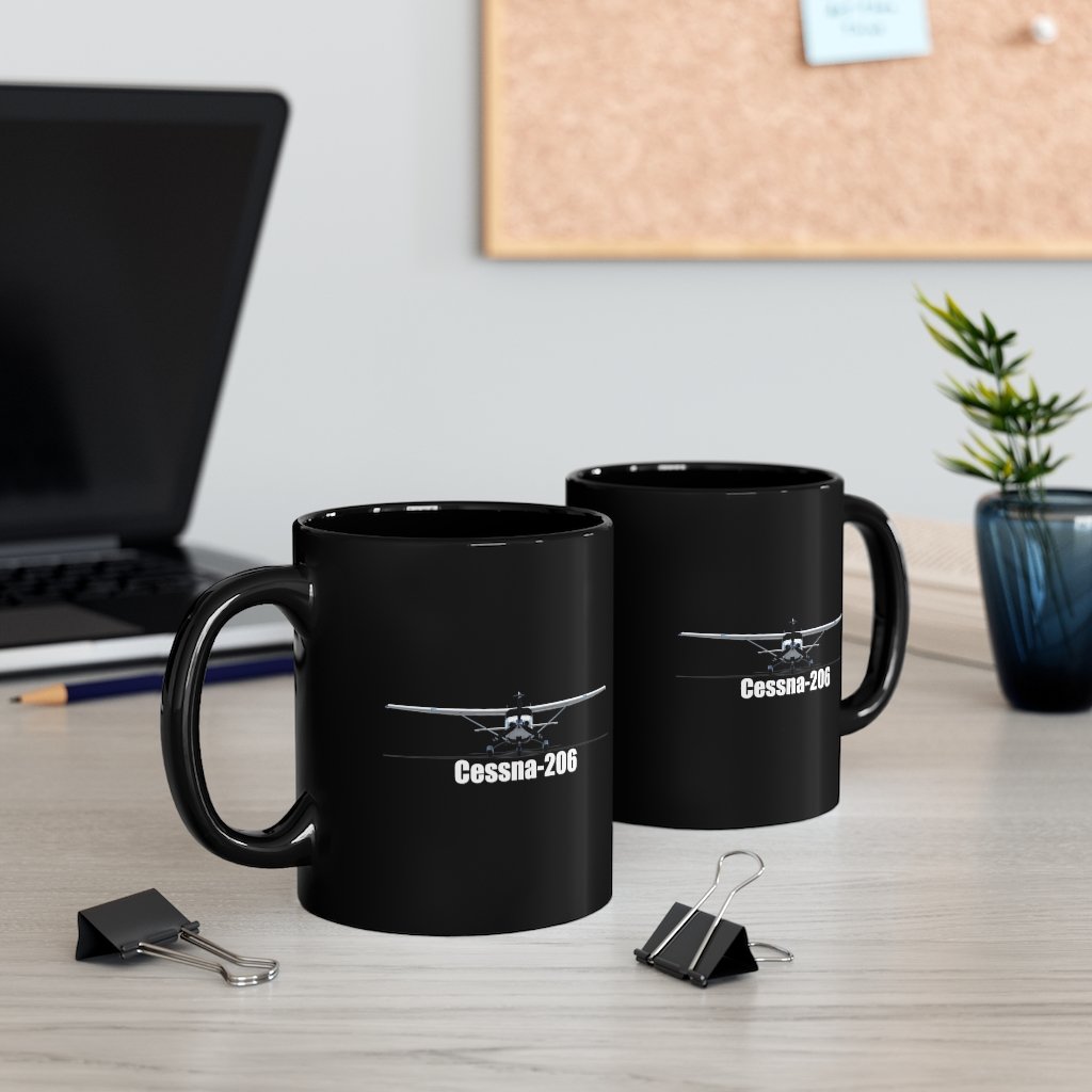 CESSNA 206  DESIGNED MUG Printify