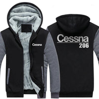 Thumbnail for CESSNA 206 DESIGNED ZIPPER SWEATER THE AV8R