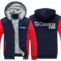 Thumbnail for CESSNA 206 DESIGNED ZIPPER SWEATER THE AV8R