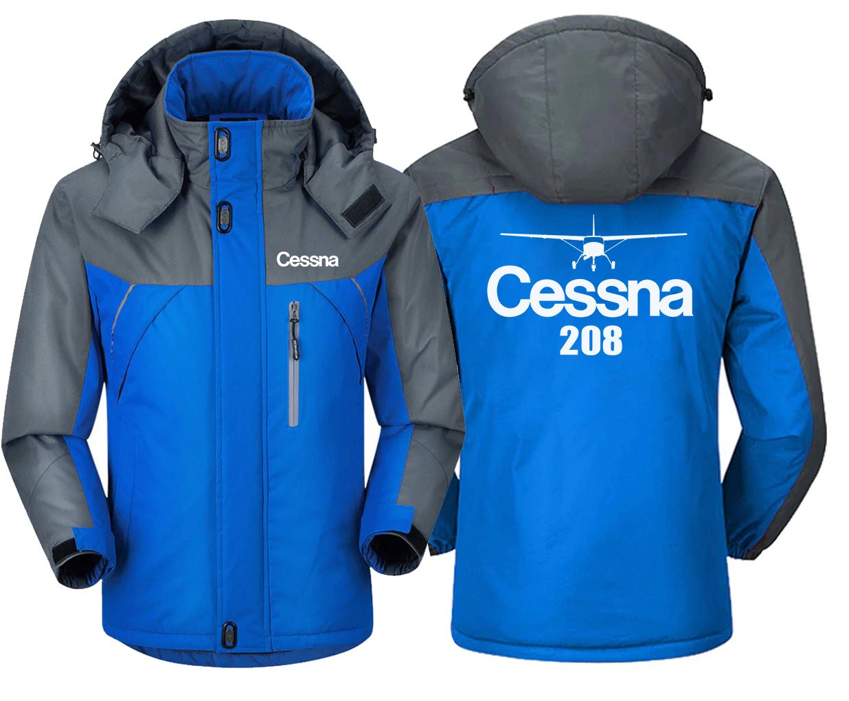 CESSNA 208 DESIGNED WINDBREAKER JACKET THE AV8R