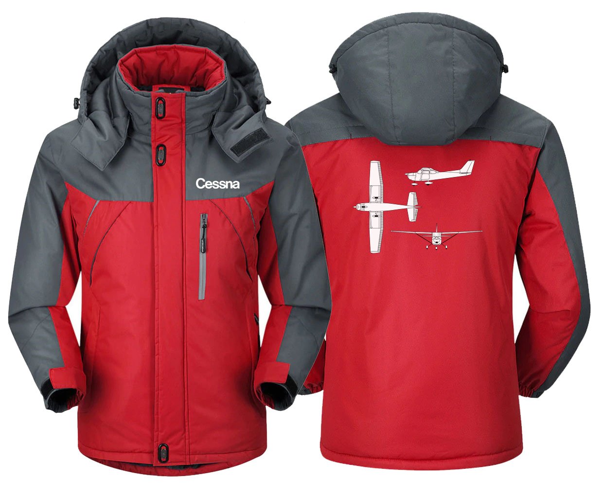 CESSNA DESIGNED WINDBREAKER JACKET THE AV8R