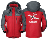 Thumbnail for CESSNA DESIGNED WINDBREAKER JACKET THE AV8R