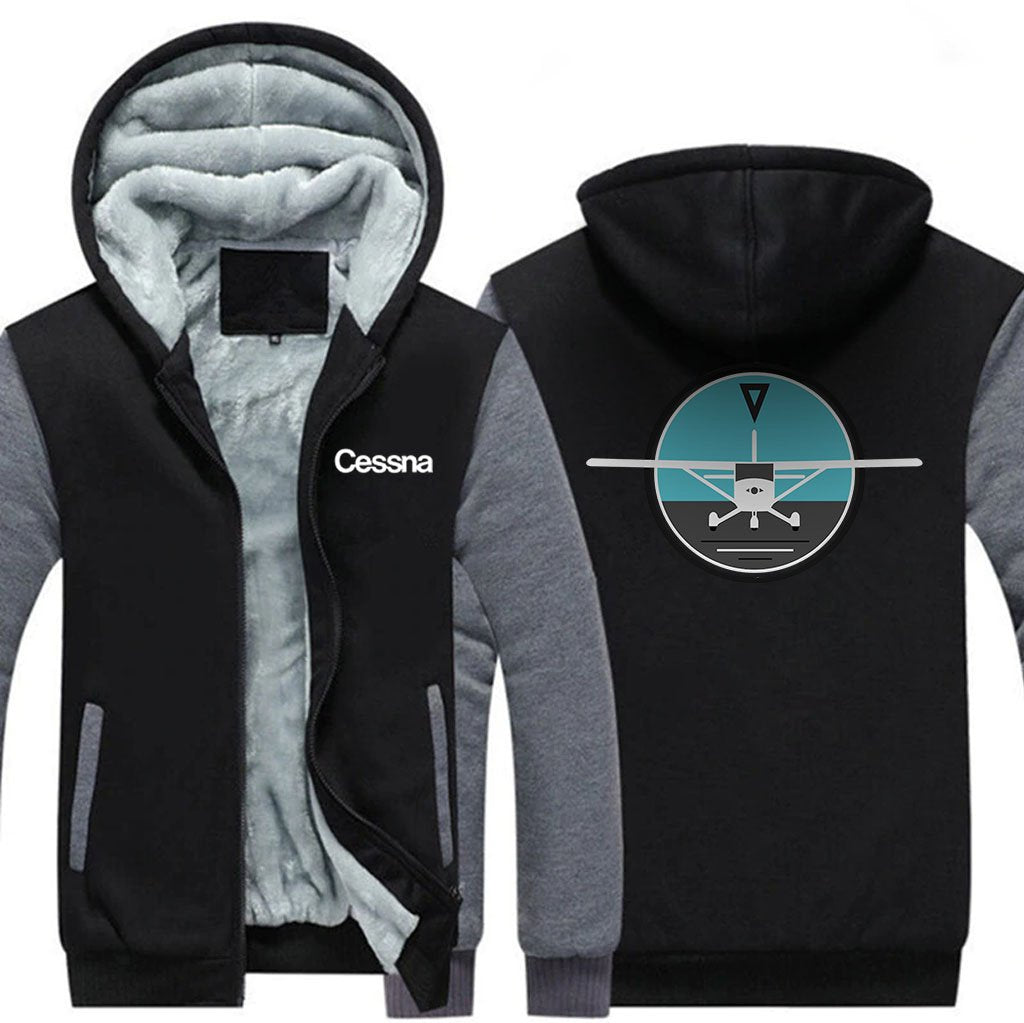 CESSNA DESIGNED ZIPPER SWEATER THE AV8R