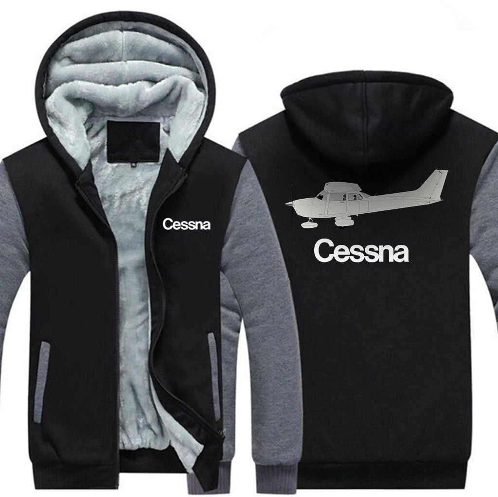 CESSNA DESIGNED ZIPPER SWEATER THE AV8R