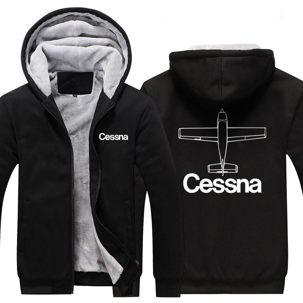 CESSNA DESIGNED ZIPPER SWEATER THE AV8R