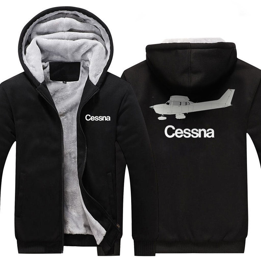 CESSNA DESIGNED ZIPPER SWEATER THE AV8R