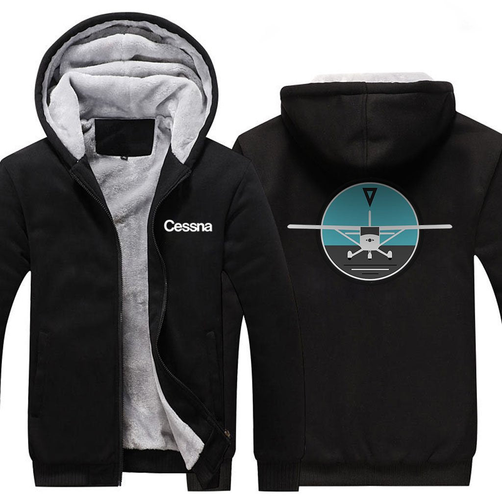 CESSNA DESIGNED ZIPPER SWEATER THE AV8R