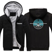 Thumbnail for CESSNA DESIGNED ZIPPER SWEATER THE AV8R