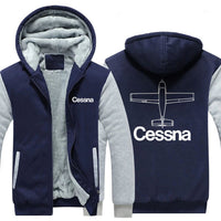 Thumbnail for CESSNA DESIGNED ZIPPER SWEATER THE AV8R