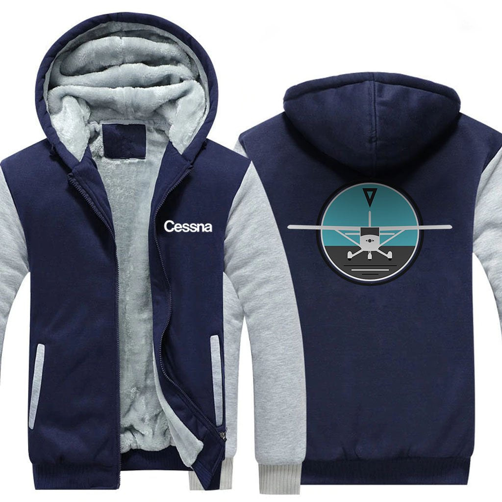 CESSNA DESIGNED ZIPPER SWEATER THE AV8R