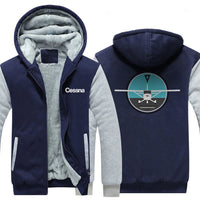 Thumbnail for CESSNA DESIGNED ZIPPER SWEATER THE AV8R