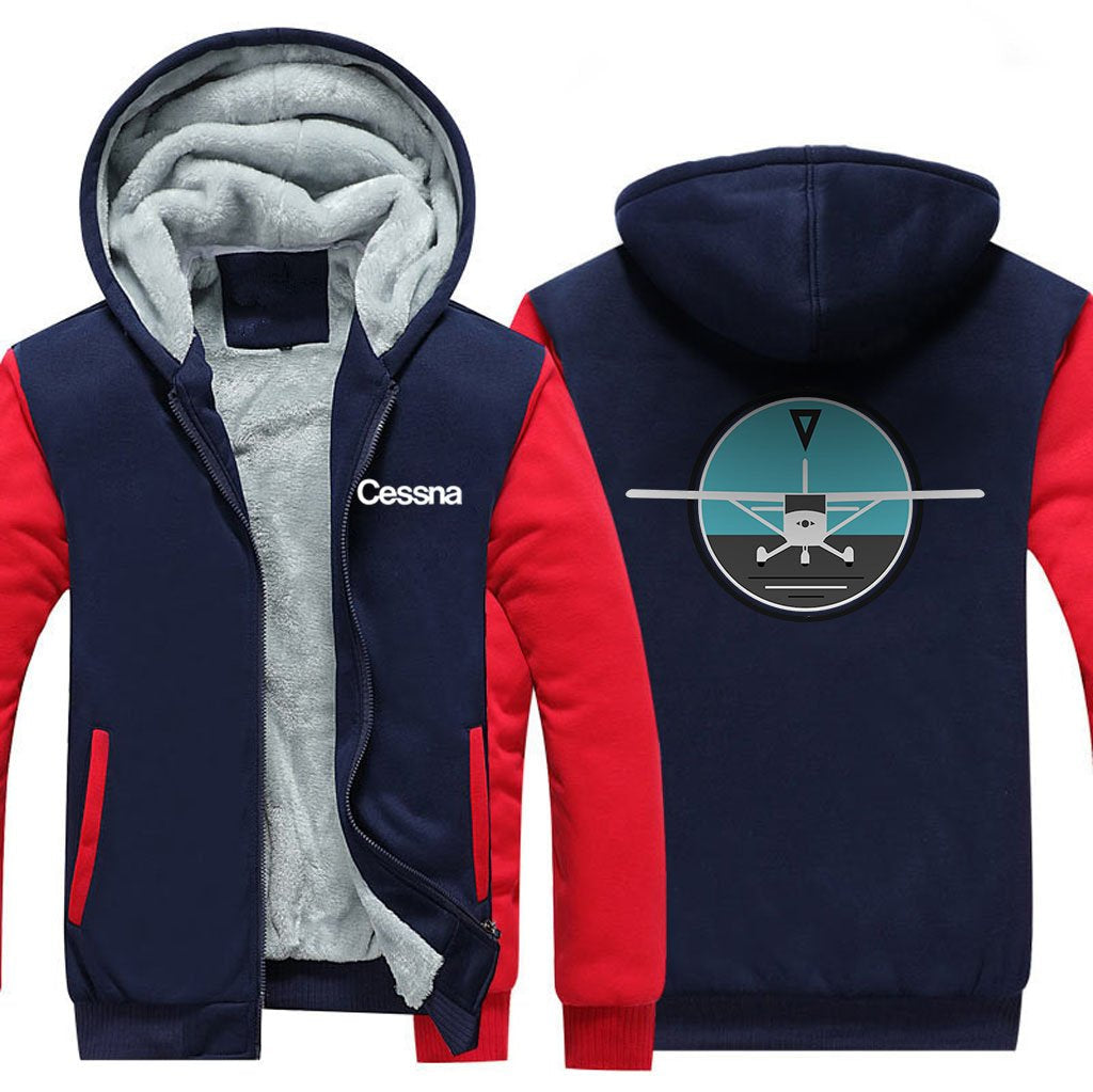 CESSNA DESIGNED ZIPPER SWEATER THE AV8R