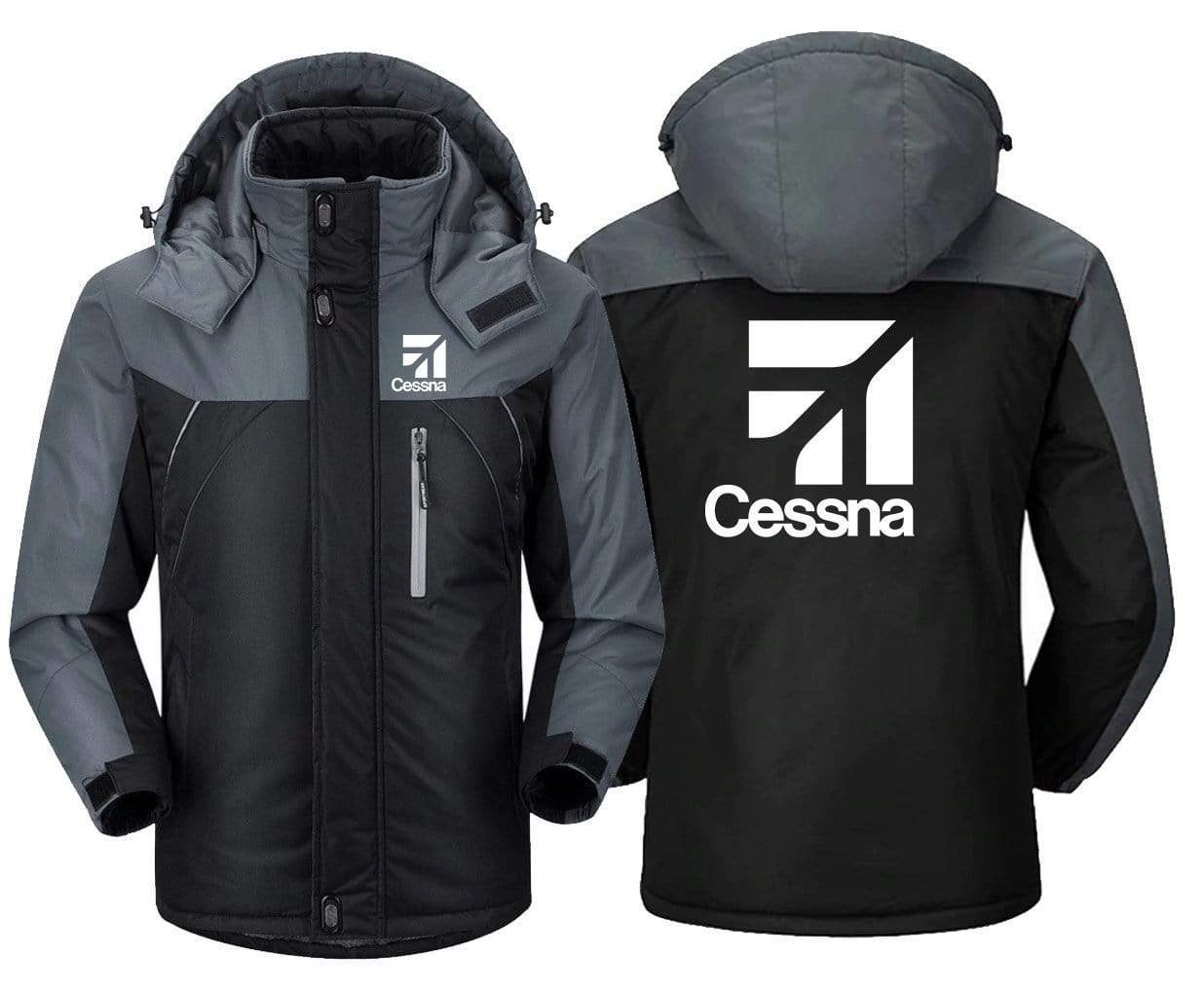 CESSNA LOGO DESIGNED WINDBREAKER JACKET THE AV8R