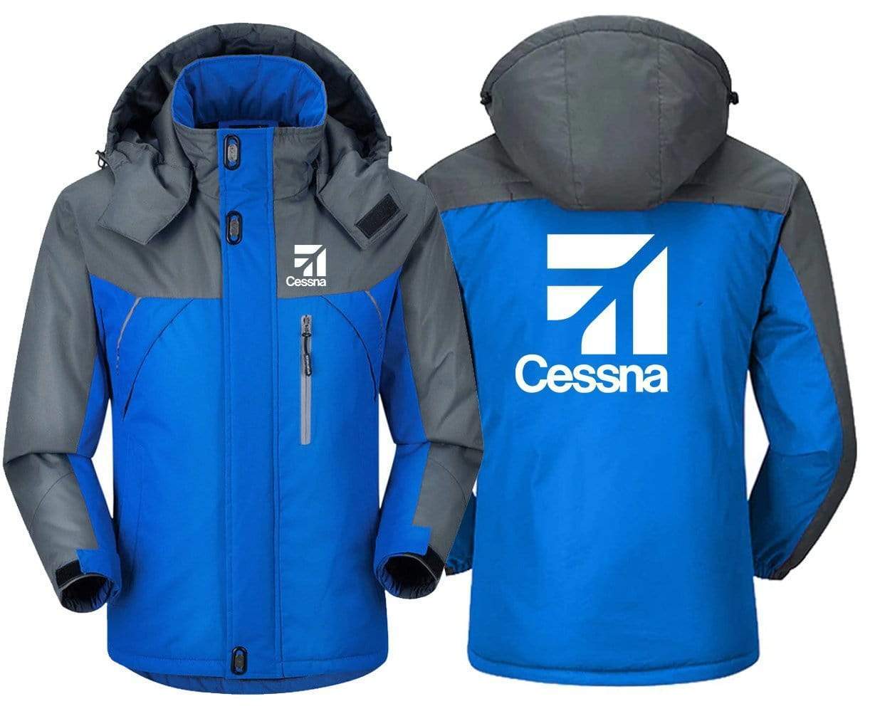 CESSNA LOGO DESIGNED WINDBREAKER JACKET THE AV8R