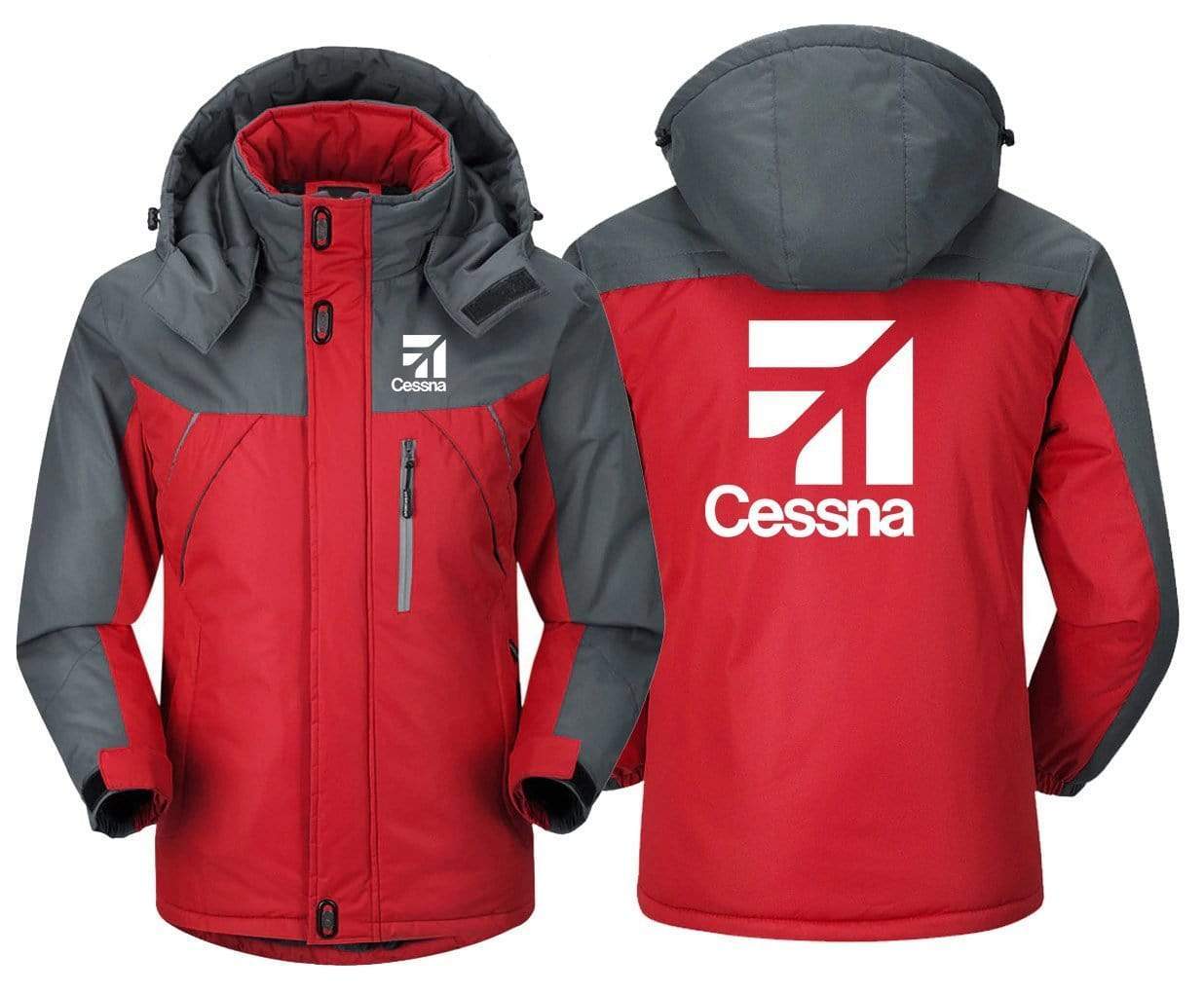 CESSNA LOGO DESIGNED WINDBREAKER JACKET THE AV8R