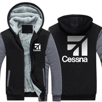 Thumbnail for CESSNA LOGO DESIGNED ZIPPER SWEATER THE AV8R