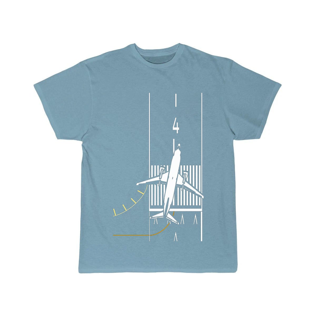 CLEARED FOR TAKEOFF, RUNWAY 4 LEFT GRAPHIC T-SHIRT THE AV8R