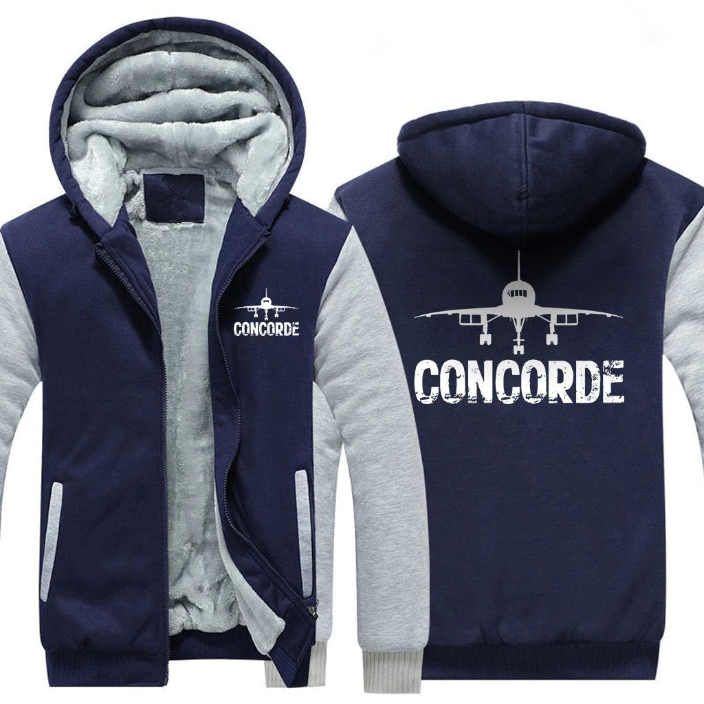 CONCORD DESIGNED ZIPPER SWEATER THE AV8R