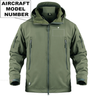 Thumbnail for CUSTOM AIRCRAFT MODEL NUMBER - WARM TACTICAL MILITARY FLEECE THE AV8R