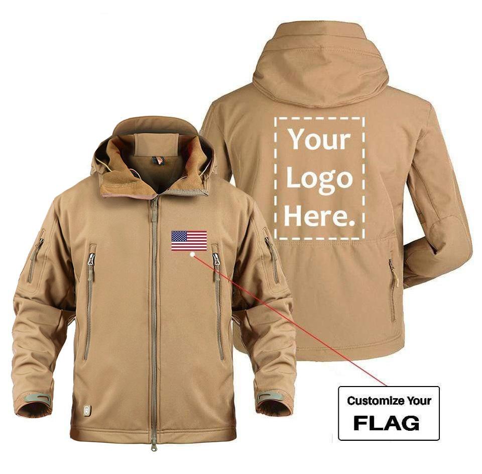 CUSTOM FLAG & LOGO DESIGNED MILITARY FLEECE THE AV8R