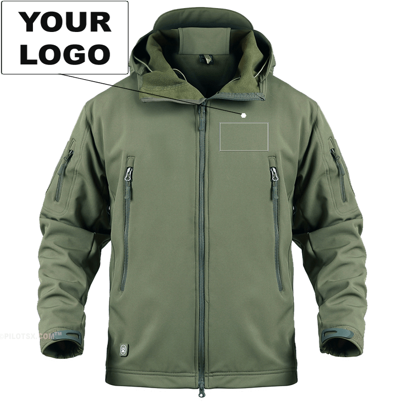 CUSTOM LOGO - WARM TACTICAL MILITARY FLEECE THE AV8R