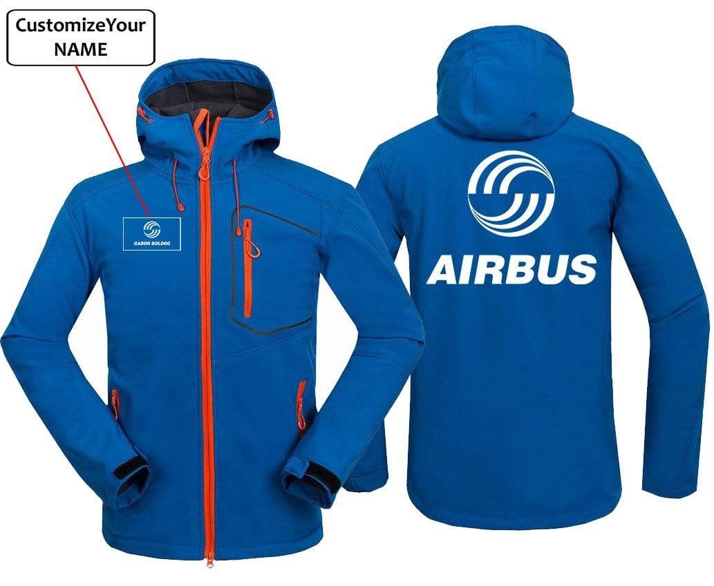 CUSTOM NAME AIRBUS  LOGO FLEECE HODIE THE AV8R