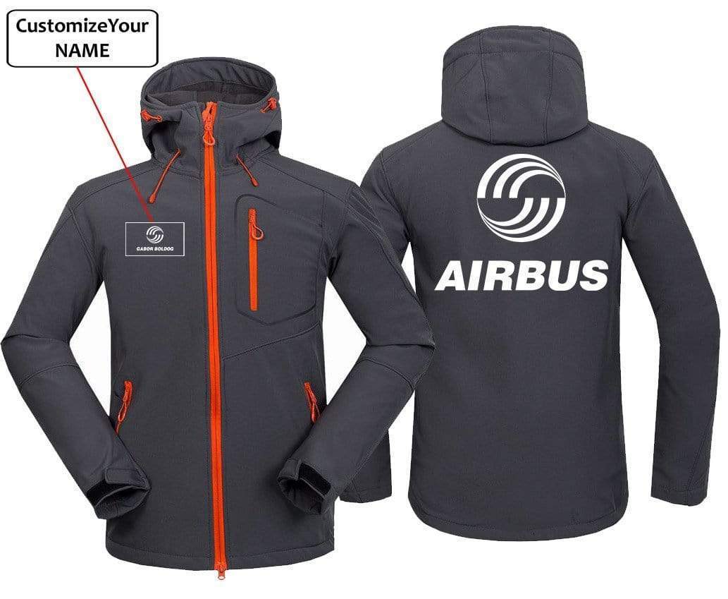 CUSTOM NAME AIRBUS  LOGO FLEECE HODIE THE AV8R